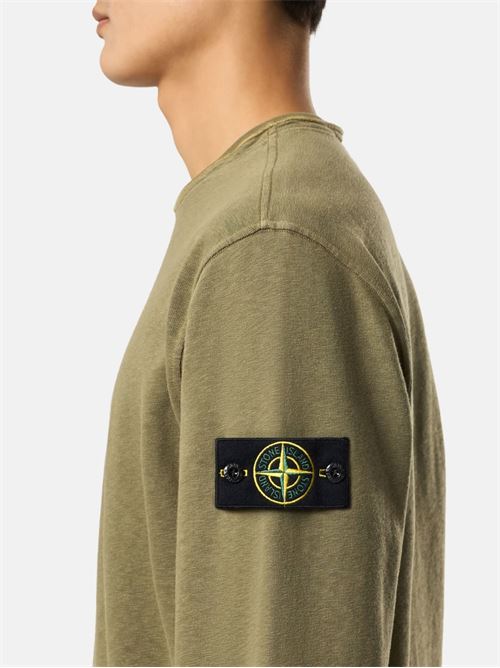 Maglione girocollo con logo STONE ISLAND | L1S156100034S0060V015G